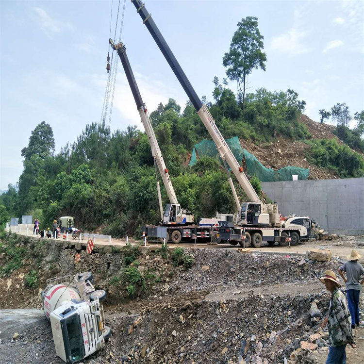 海口海口24小时应急道路救援吊装吊装现场实拍